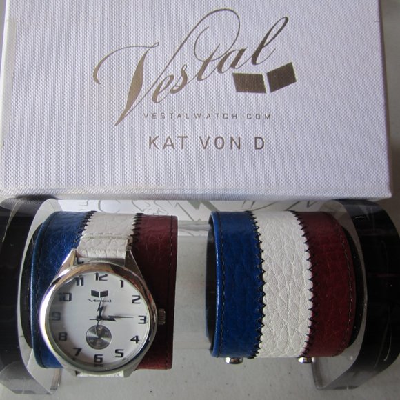 RARE ! Kat Von D Vestal watch & cuff - Picture 4 of 4